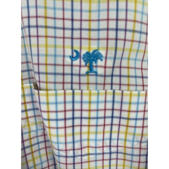 M.Dumas & Sons Other - M Dumas & Sons Men's 100% Cotton No Wrinkle Small Button Down, Tarn Check Shirt